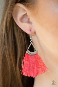 Tassel Tuesdays - Orange Earrings