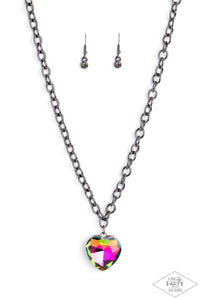 Flirtatiously Flirty - Multi Necklace