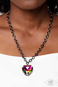 Flirtatiously Flirty - Multi Necklace