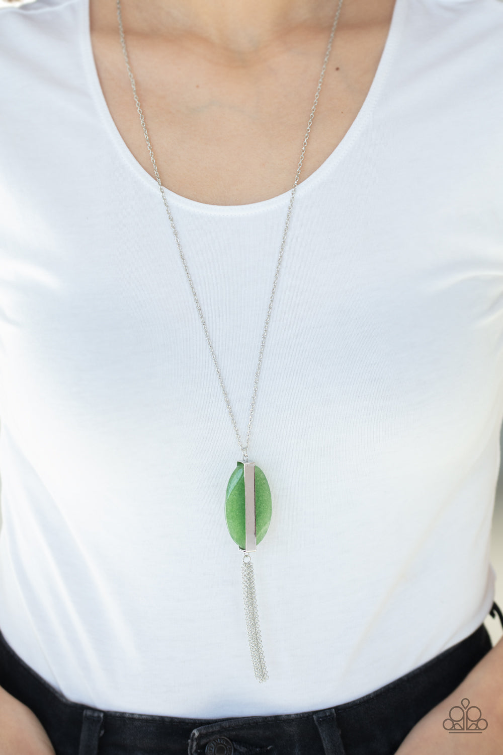 Tranquility Trend - Green Necklace