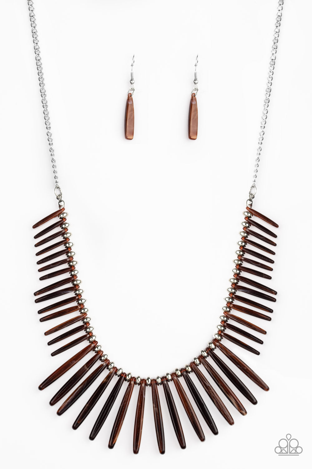 Out Of My Element - Brown Necklace