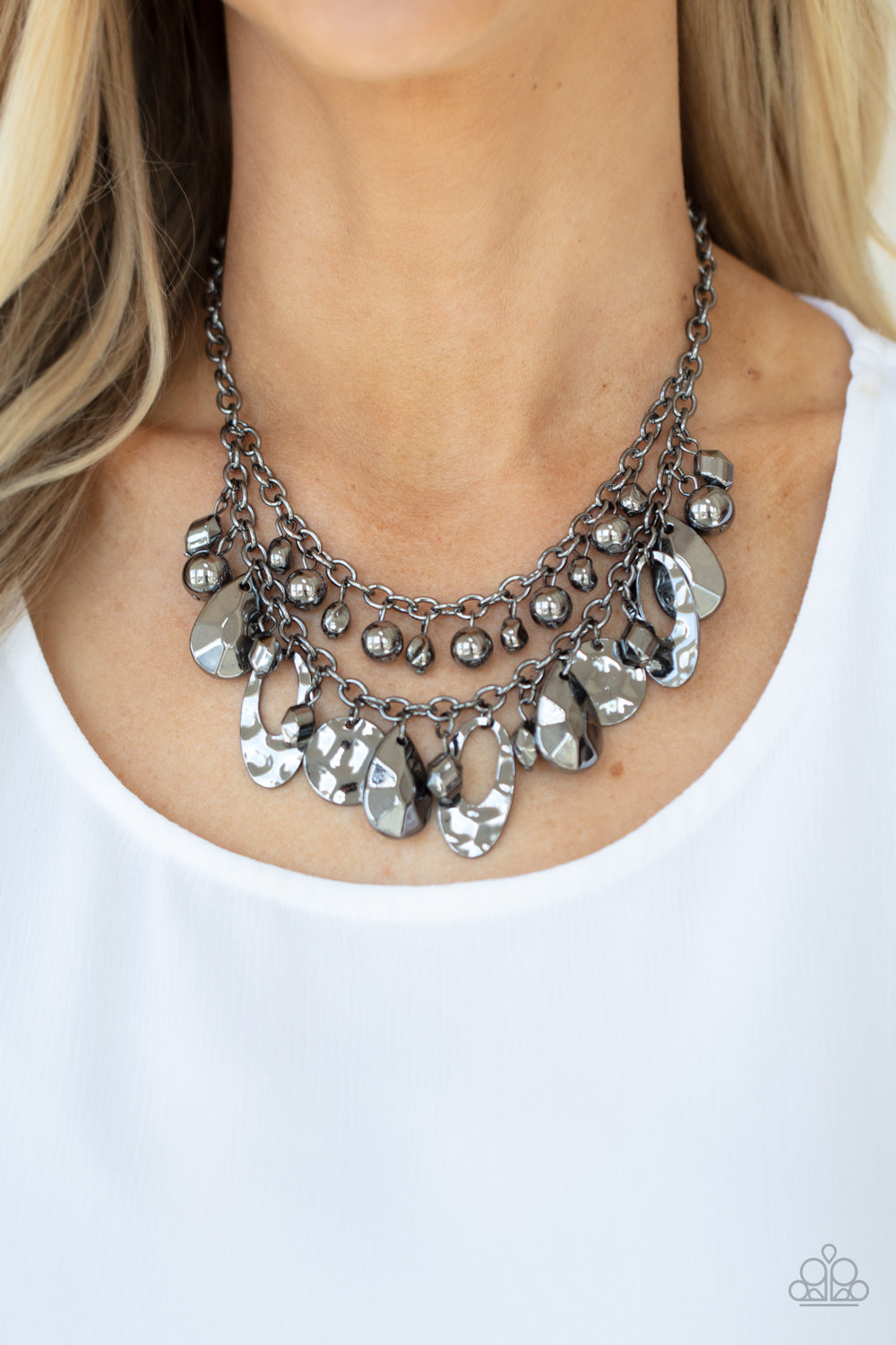 Extra Exhilarating - Black Necklace