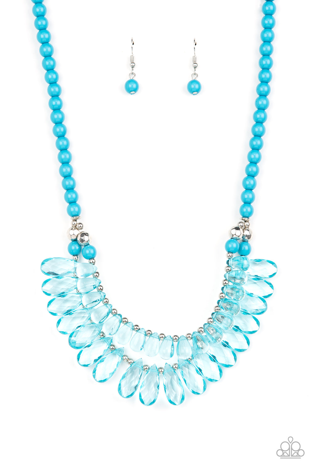 All About The GLOBETROTTER - Blue Necklace