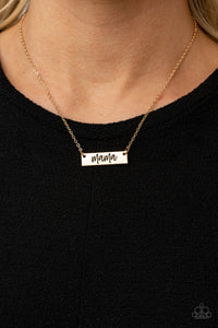 Blessed Mama - Gold Necklace