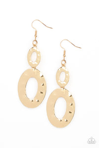 Bring On The Basics - Gold Earrings