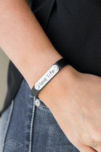 Love Life - Black Bracelet