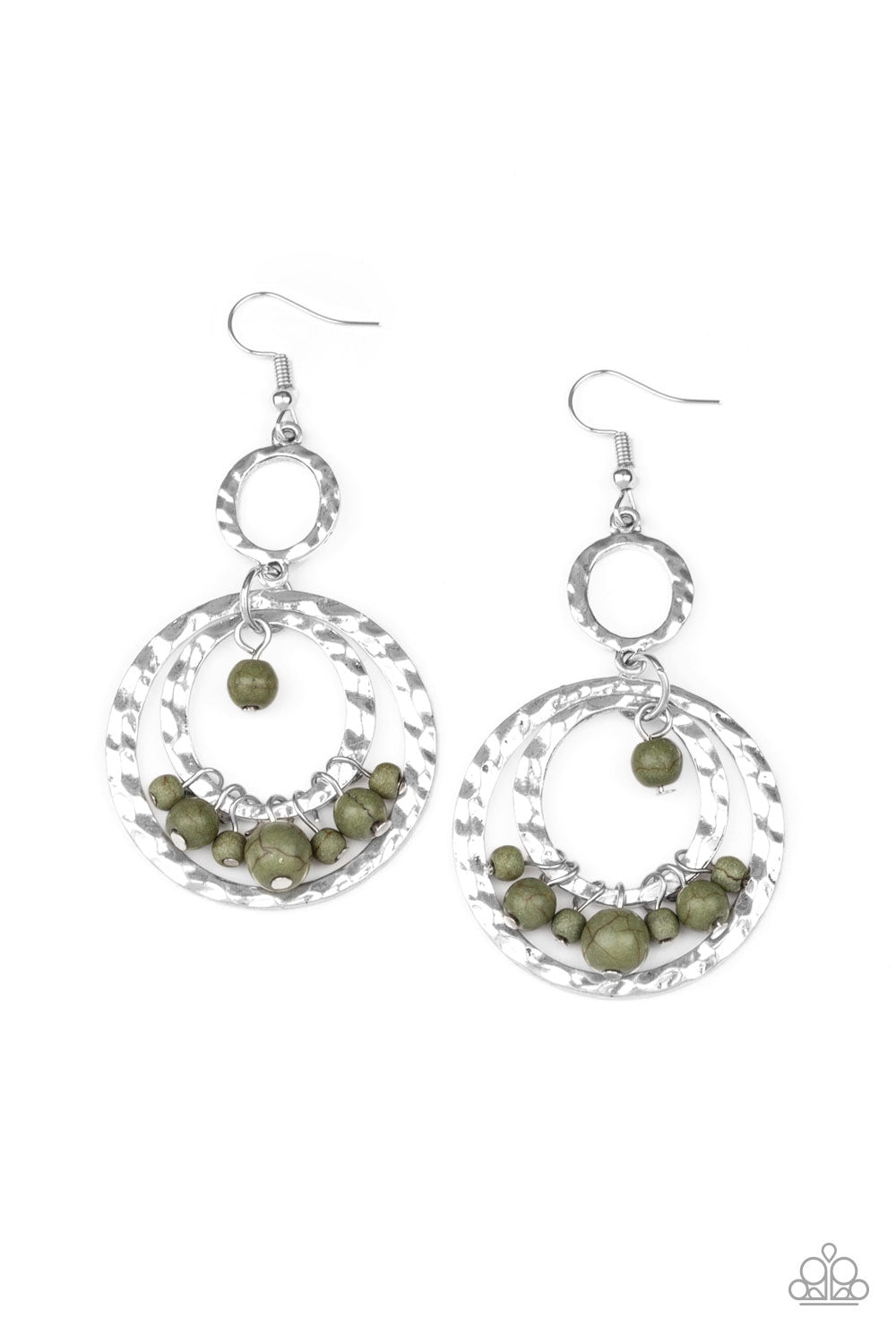 Rio Rustic - Green Earrings