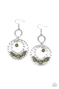 Rio Rustic - Green Earrings