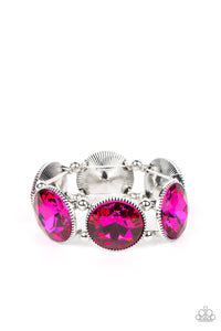 Powerhouse Hustle - Pink Bracelet