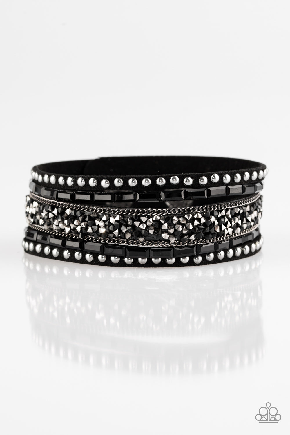 Rhinestone Rocker - Black