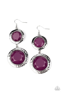 Thrift Stop Shop - Purple Earrings