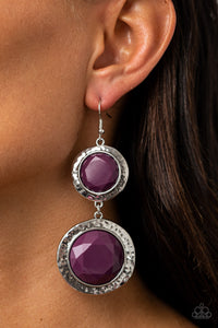 Thrift Stop Shop - Purple Earrings