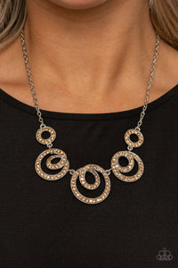 Total Head-Turner - Brown Necklace