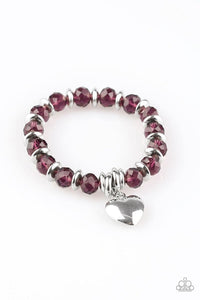 Need I Say Amour? - Purple Bracelet